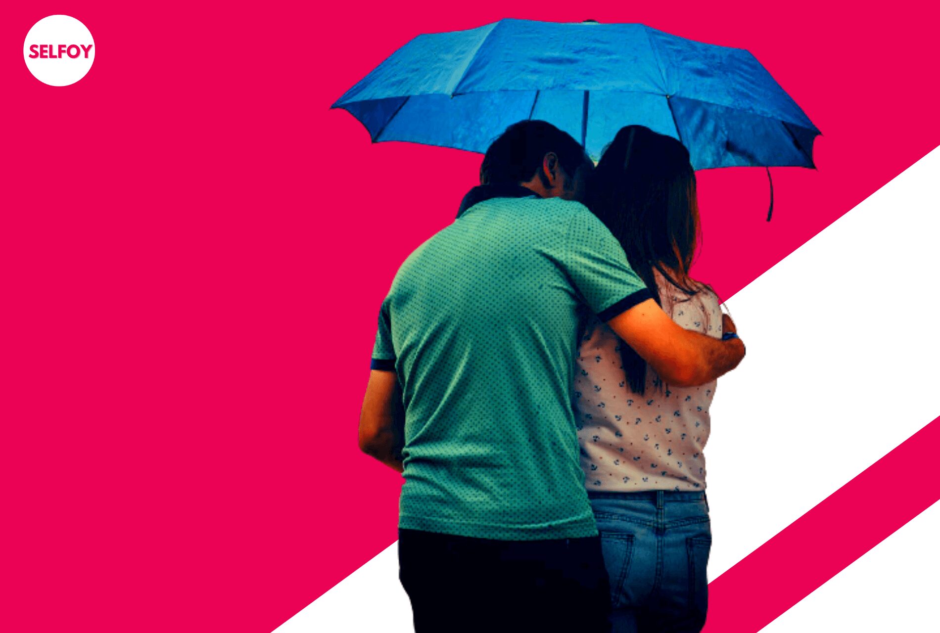 Why-does-being-in-love-feel-so-good-Man-cuddling-woman-under-umbrella