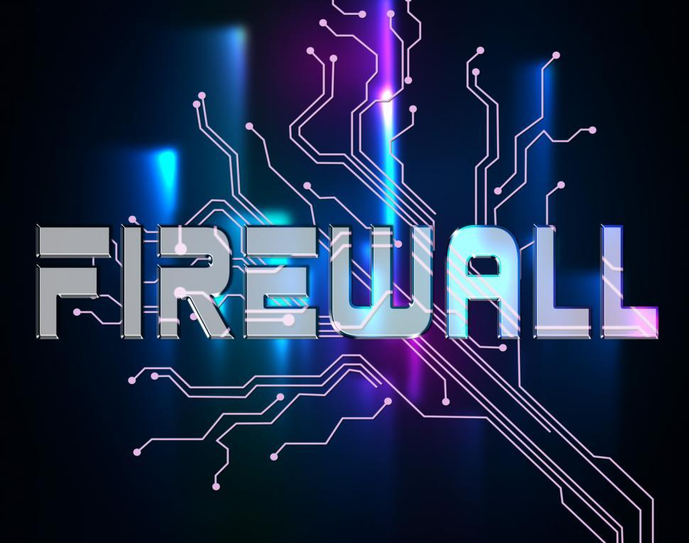 What does a network firewall protect against