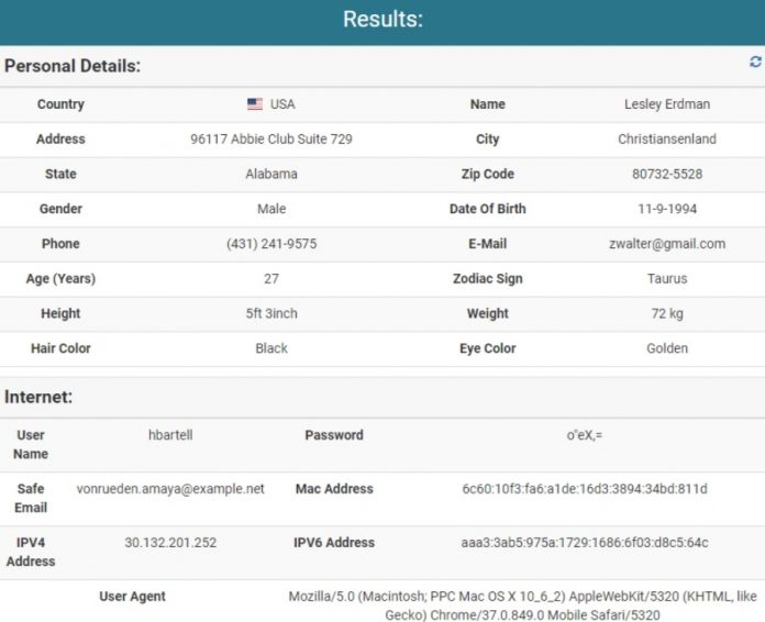 How To Create A Fake US Address Using A Fake Address Generator 