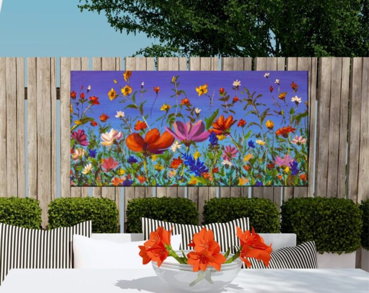 The Best Ways You Can Hang Outdoor Canvas Art Properly