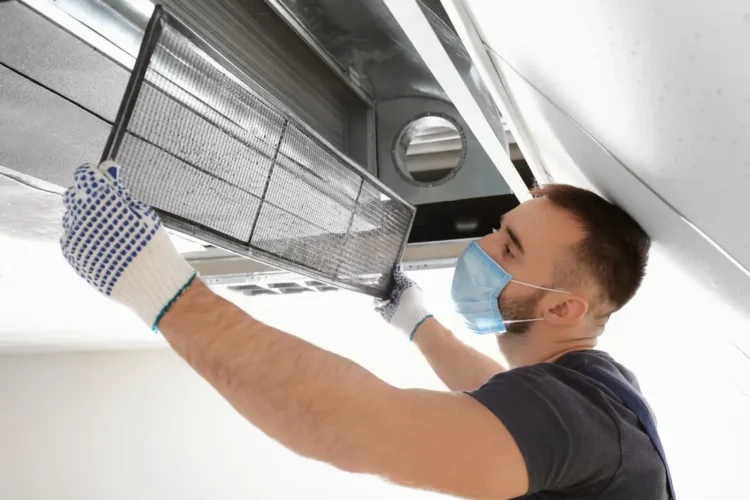 periodic cleaning of the ducts