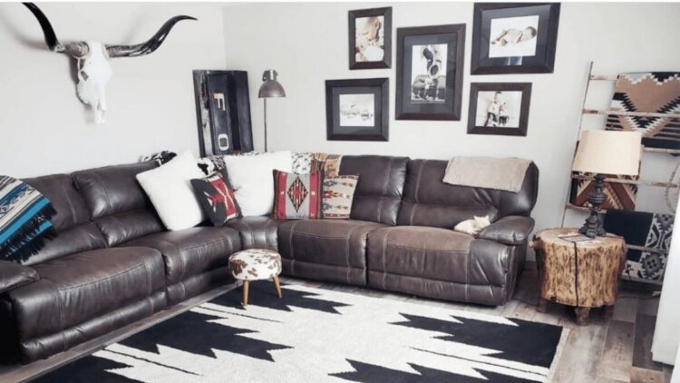 Selecting the Perfect Furniture - Rustic Elegance - Western Living Room Décor