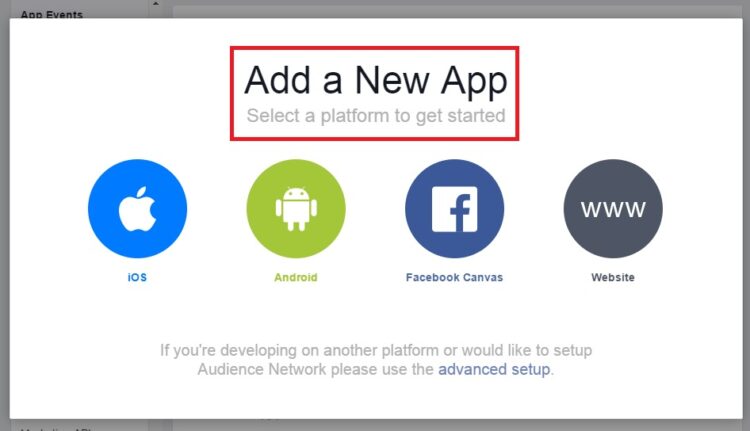 Preparing Your Web Application for Facebook API Integration